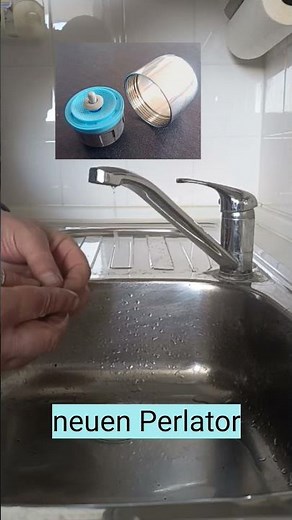 Sieb / Perlator wechseln am Wasserhahn