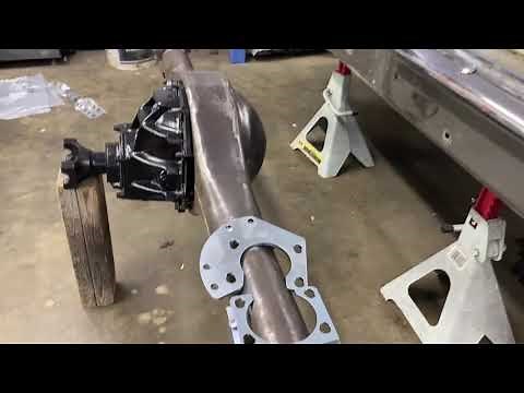 1964 F100 Build Part5: Installing Dutchman Right Stuff rear brake kit on Ford 9” axle