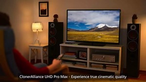 UHD Pro Max, Cinematic-FPS 4K@24fps (Max 30) Video Recorder with H.265/H.264 Codec, 4K@60fps Passthrough HDMI Capture DVR.