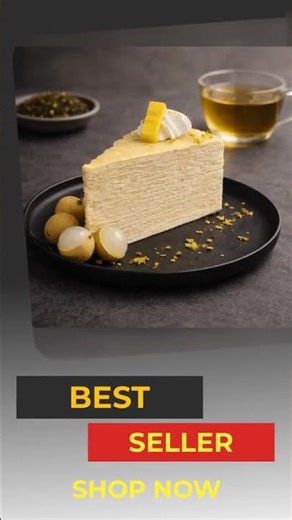 Oolong Longan Osmanthus Crepes - 24cm Whole Cake (Available Daily)