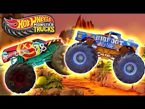 🌋 Monster-Truck-Kampf im Vulkan! 🔥 | Hot Wheels Monster Trucks