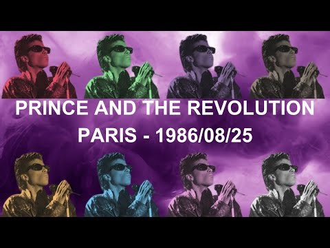 Prince & The Revolution's Epic Parade Tour Performance in Paris | August 25, 1986 (amateur footage)