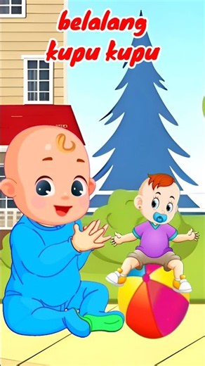POK AME AME BELALANG KUPU-KUPU | short lagu anak | vidio pendek lagu anak