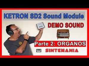 ⭐ KETRON SD2 | COMO Suena ⭐ Demo Parte 2 | ORGANOS