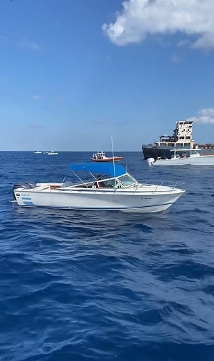 A NEW REEF HAS ARRIVED! 💥 Congratulations to the Martin County artificial reef program, which sank its first big ship today since 2018. The 300-foot Borocho, a one time cargo freighter built in 1978, was scuttled in 180 feet of water 9 miles ENE of St. Lucie Inlet. It’s named the “Boo McCulley Reef” in memory of a Fort Pierce marine contractor who was instrumental in transporting and deploying hundreds of reefs all over Florida. Let’s do more! #floridasportsman | Florida Sportsman Magazine