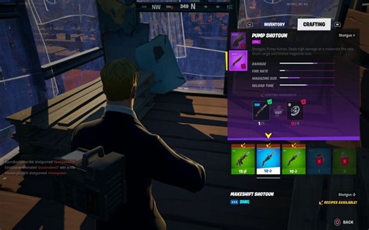 Can you craft in Fortnite Chapter 3 Season 1