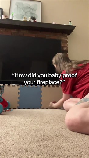 DIY Baby Proofing: Foam Mats for Fireplace Safety