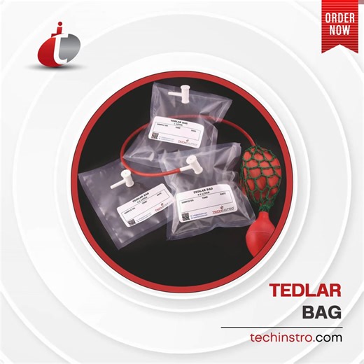 The gas sampling Tedlar bags made up of Polyvinyl Fluoride (PVF) film, which is a patented product of the Du Pont. The commercial name of PVF is Tedlar; hence it is known as Tedlar bag. Generally, it used for the gas analysis application in the hot stack and industrial chimneys where the temperature of flue gas is very high. Due to its high resistance to the heat, this is the ideal sampling bag in these conditions. #Tedlar #TedlarBag #SamplingBag #GasSampling #AirSampling #AirQuality #EmissionsM