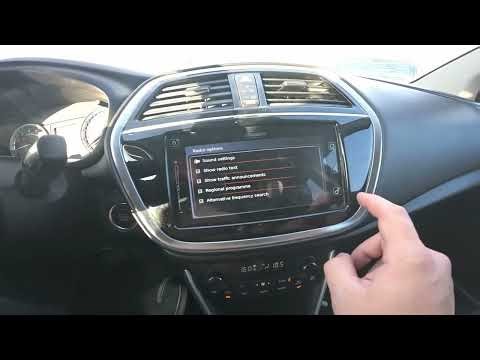 Comment activer ou désactiver la fonction régionale de la radio sur Suzuki SX4 S‑Cross (2013‑2021)