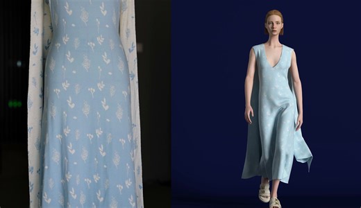 针织毛衣3D直连生产，从图案设计到生产大幅缩小研发时间