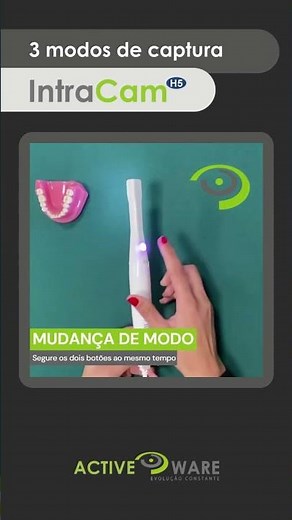 Câmera intraoral melhor custo benefício - IntraCam ActiveWare