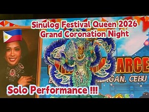 Sinulog Festival Queen 2026 SOLO PERFORMANCE @ Cebu City Festival Dance and Costume Parade