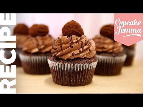 Chocolate Overload Cupcake Recipe | Including Chocolate Truffles! | Cupcake Jemma