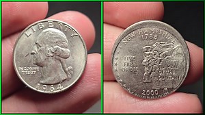 AMAZING FINDS COIN ROLL HUNTING QUARTERS!!! #coins #coin #coinrollhunting #coinrollhunt #treasure #coincollecting #coinfamily #rarecoins #coinsworthmoney #checkyourchange #silver #diggindave #crh #coolcoins #money #silver #quarters | Diggin Dave