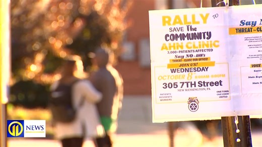 Teamsters Local 30 is working to organize staff to stop the closure of an AHN primary care office in New Kensington. Here's what they're planning >>> wpxi.tv/3J1sARa | WPXI-TV Pittsburgh