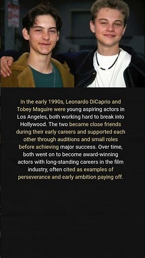 The Unspoken Bet Between Leonardo DiCaprio and Tobey Maguire That Neither Has Ever Revealed