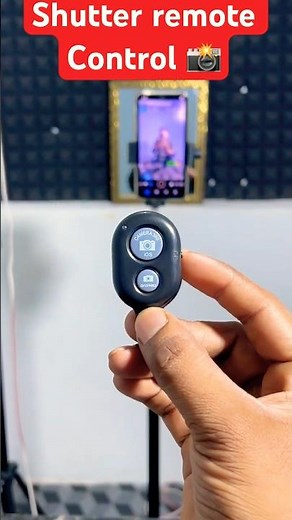 Remote control video shorter Bluetooth device compatible with iPhone #contentcreators #iphonevideo