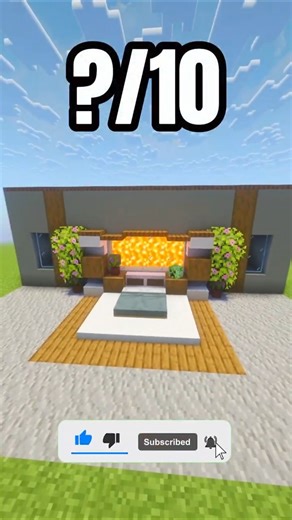 🔥🛏️ Luxurious Lava Bed in Minecraft! | #Shorts #minecraft #usa