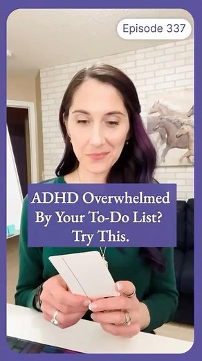 ADHD Brain Stuck? Break It Down Into Tiny Steps #adhd #adhdtips