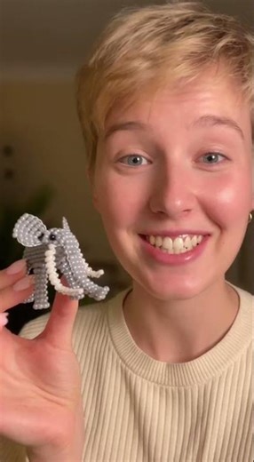 3D Beaded Elephant Tutorial Short