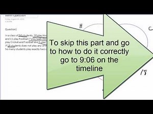 GMAT Venn Problem with 3 overlapping sets