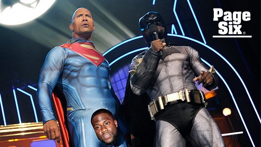 The Rock’s bulge is bigger than Kevin Hart
