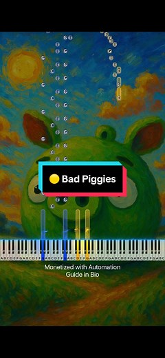 Learn Bad Piggies with This Intermediate Piano Tutorial