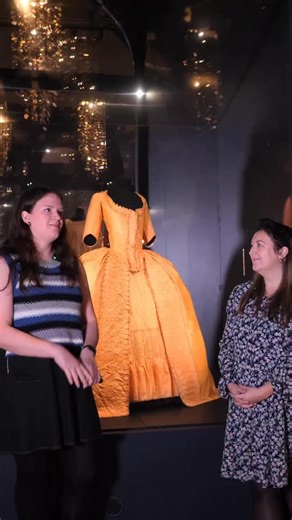 Victoria and Albert Museum on Instagram: "Our most-asked question of all time: ‘Why aren’t you wearing gloves?’ Senior Textile Conservator Hannah Sutherland and Senior Costume Mounter Lauren Quinn are here to spill the tea. After sharing the behind-the-scenes work on the Sunset Dress a few weeks ago, this question flooded the comments. Watch til the end for a bonus behind-the-scenes moment with Lauren 👀 Let us know if you have any more questions in the comments section ✨ ___ See the Sunset Dres