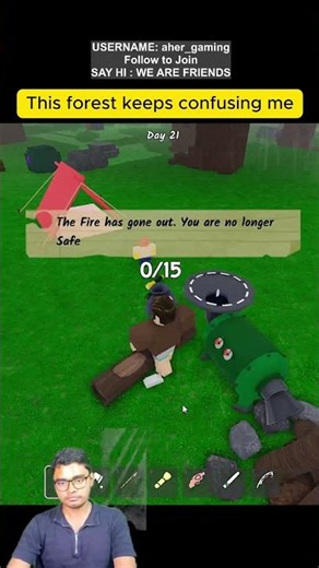 Map Changes in a Funny Way 🤣🌲| #roblox #ahergaming #gaming