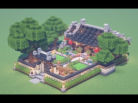 【Minecraft建筑教程】萌新的中式小宅院