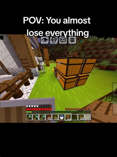 Surviving Catastrophe in Minecraft