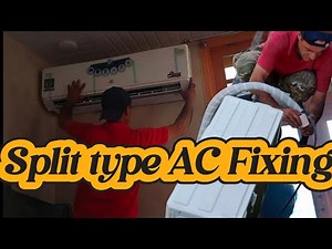**How to Fix a Split Type Air Conditioner | Step-by-Step AC Repair Tutorial** ‪@hunzaonwheels‬
