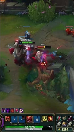 Ez Q Snipe For Kill!😎#gnar #leagueoflegends #gnarclips #shorts