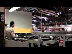 Inside Melamine Panel Production
