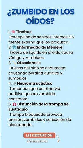 ¡ZUMBIDO EN LOS OÍDOS DESPUÉS DE LOS 60 QUE DEBES CONOCER! 👂#prevención #salud