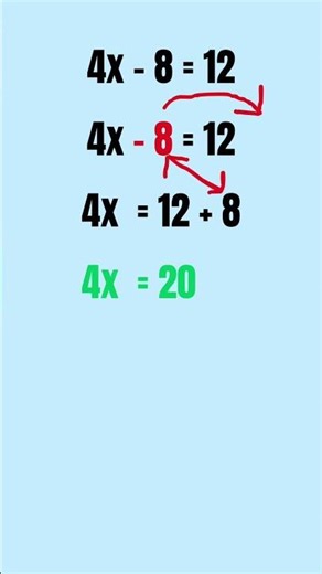 Solve Linear Equations in 3 Seconds ⚡️ SAT Math #shorts #mathtricks