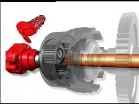 Case IH AFX combines CVT rotor drive animation