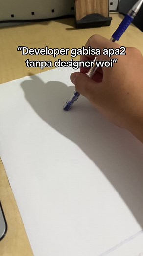 Ketika perdebatan designer vs developer gada abisnya, developer jalan sendiri dh 🤣 #informatika #frontend #programmer #math #ujian #tugasakhir #anakit #codingtips #blackbox #hacks #designer #gemini #developer