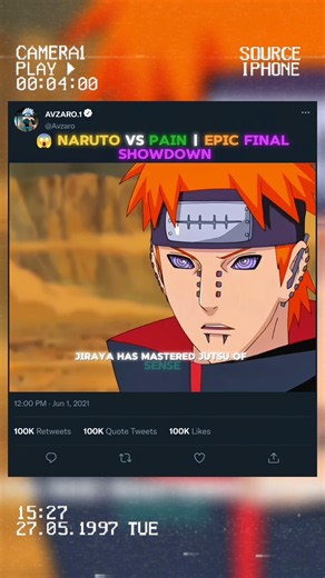 ⚡ Naruto vs Pain | The Final Battle Begins!