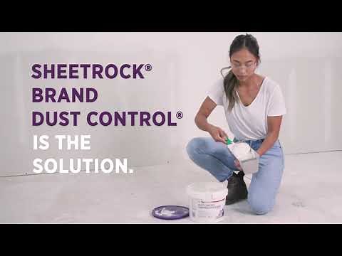 The Benefits of CGC Sheetrock® Brand Dust Control® Drywall Compound