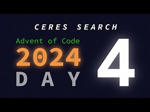 Day 4: Ceres Search | Advent of Code 2024