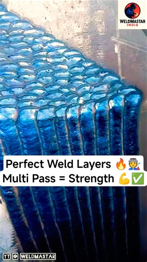 How to Do Perfect Multi Pass Welds 👇⚡Satisfying Arc Welding Multi Pass 🔥Heavy Welding Perfection 😍⚡