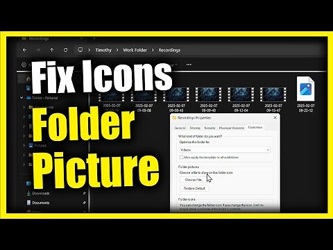 How to Fix Picture Icons in Folders on Windows 11 or 10 PC