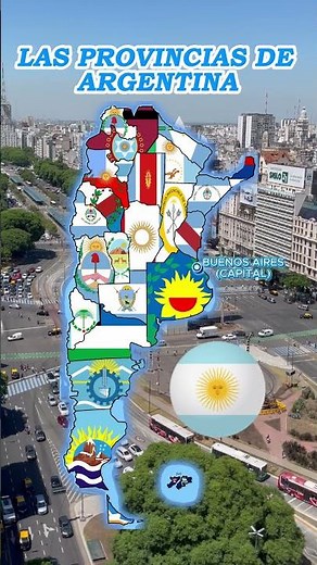 Las provincias de argentina 🇦🇷 #paisesdelmundo #map #mapping #geografia #buenosaires #argentina