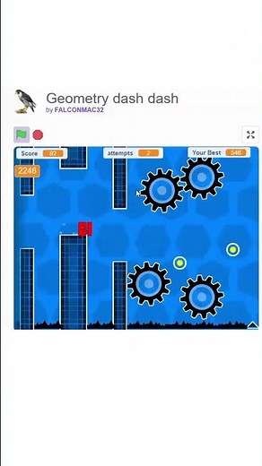 trying to beat blast processing on scratch 2