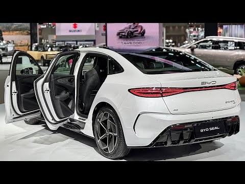 All New BYD SEAL ( 2025 ) - Luxury EV Sedan | White Color