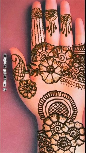 Beautiful Full Hand Mehndi Design ✨