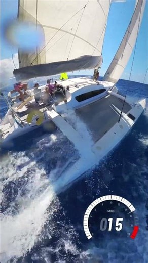 Corsair 37, upwind