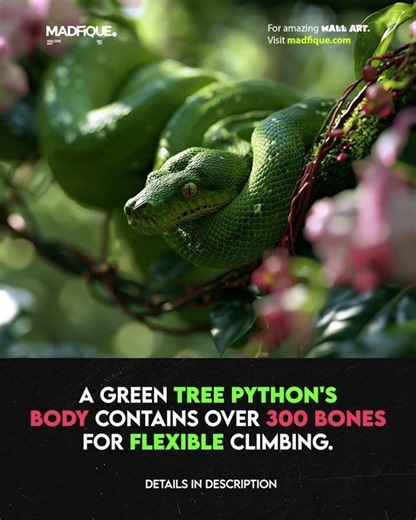 Green Tree Python: Nature's Perfect Climber 🐍