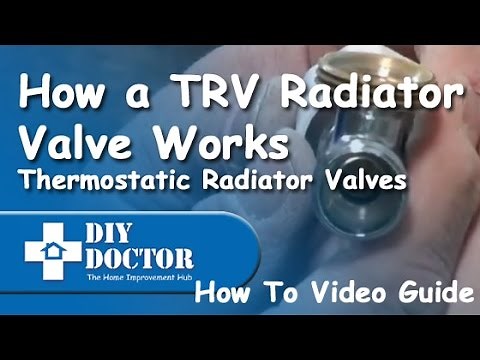 How a TRV (Thermostatic Radiator Valves) works